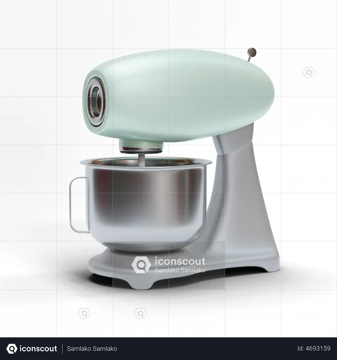 Stand Mixer  3D Illustration