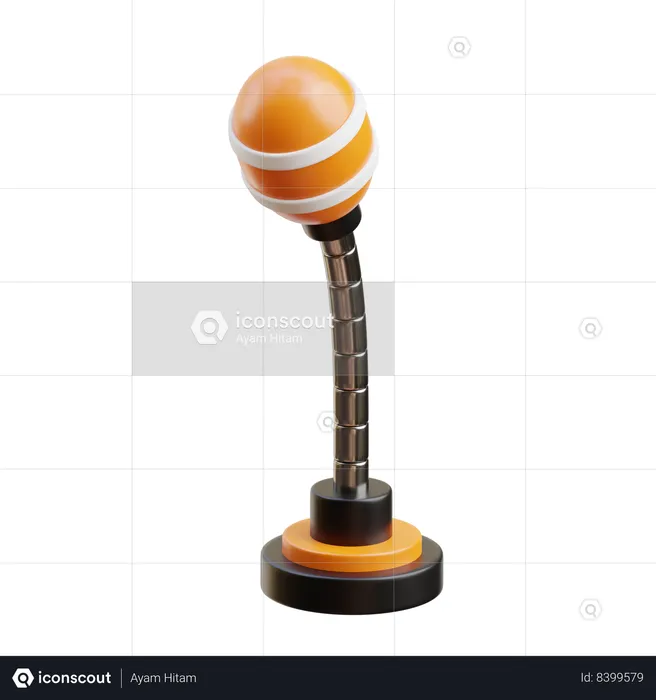 Standing speed ball  3D Icon