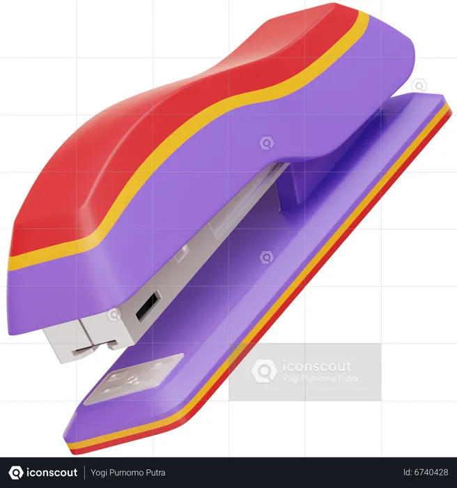 Stapler  3D Icon