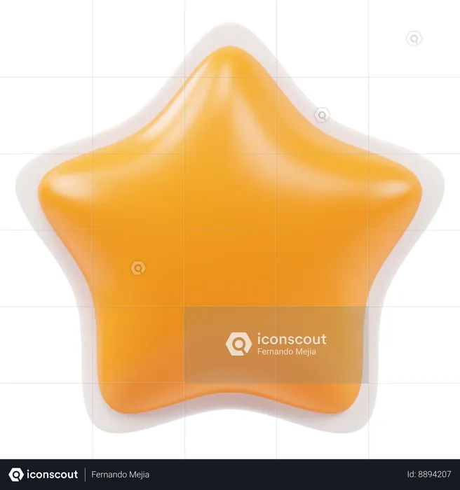 Star Emoji 3D Icon