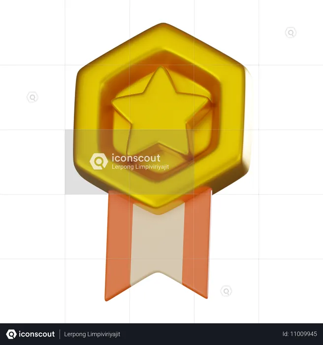 Star  3D Icon