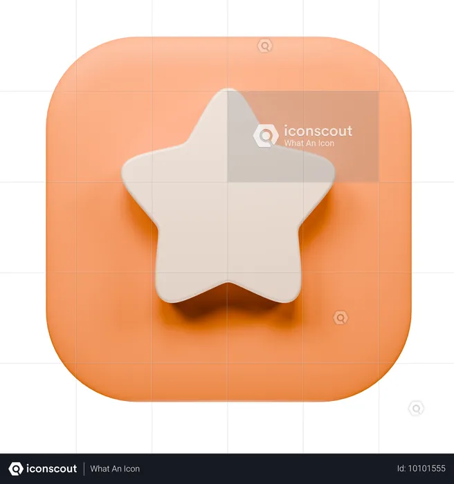 Star  3D Icon