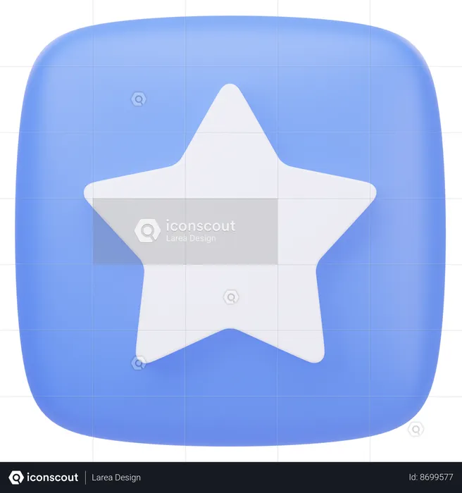 Star  3D Icon