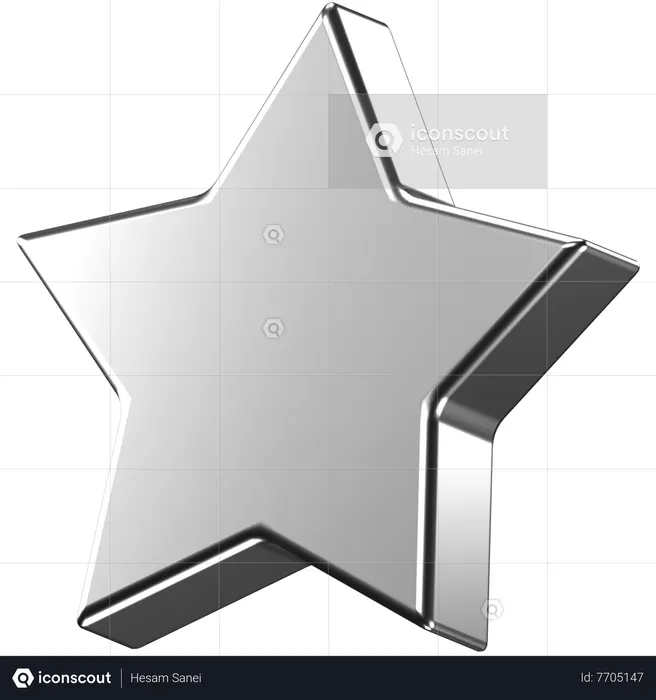Star  3D Icon