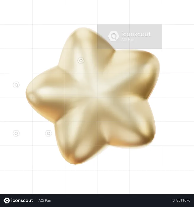 Star  3D Icon