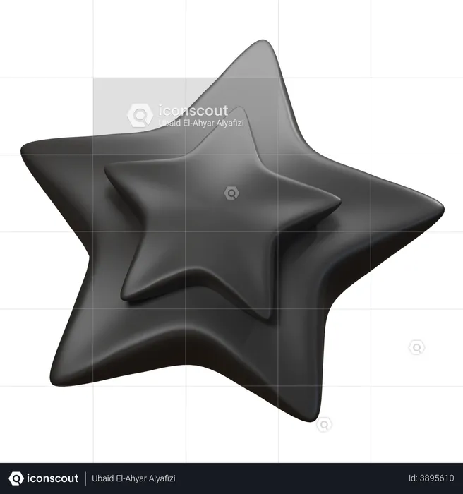 Star  3D Illustration