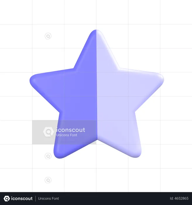 星  3D Icon