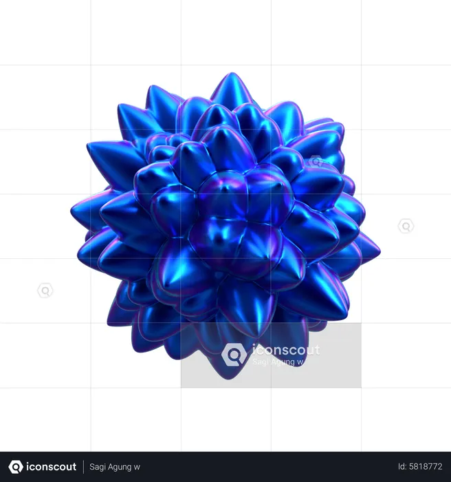 Star Abstract  3D Icon