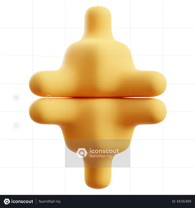 Star Abstract Shape  3D Icon