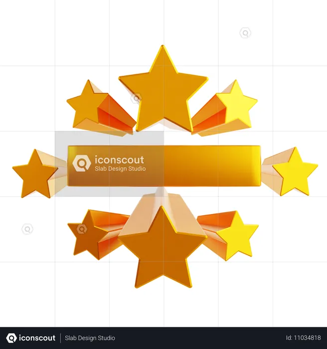 Star Badge  3D Icon