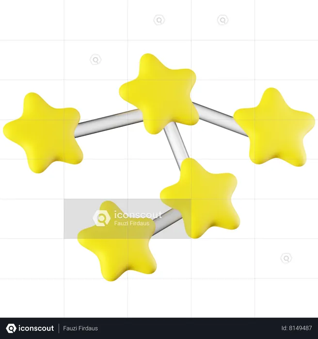 Star Constellation  3D Icon