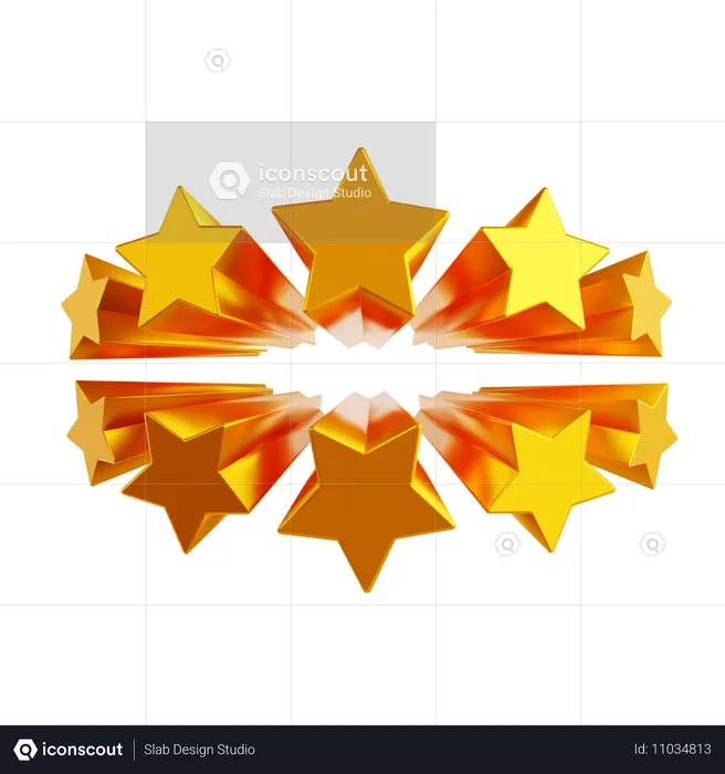 Star Decration  3D Icon