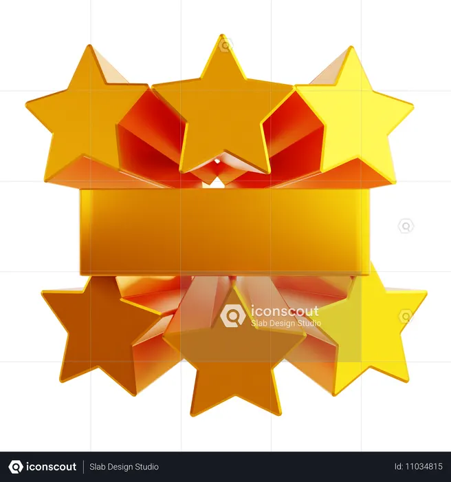 Star Decration  3D Icon