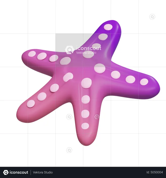 Star Fish  3D Icon