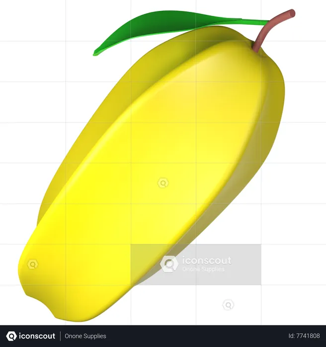 Star Fruit  3D Icon