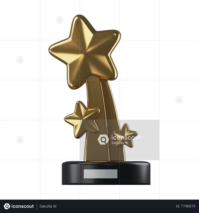 Star Movie Award  3D Icon