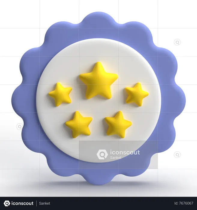 Star Rating  3D Icon