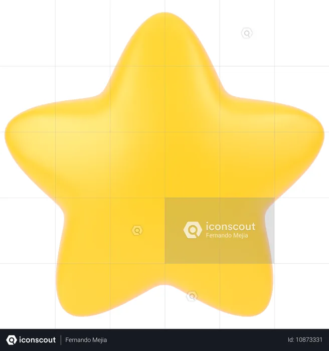 Star Shape  3D Icon