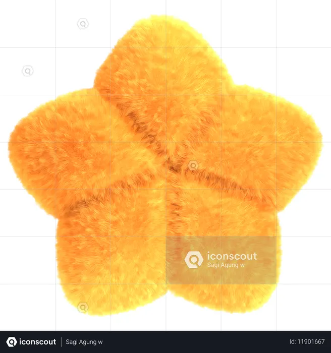 Star Shape  3D Icon