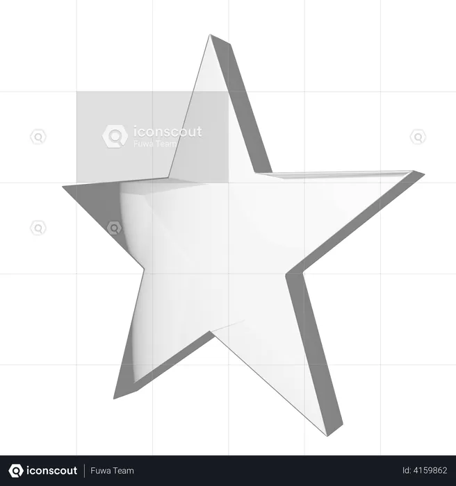 Star Shape  3D Illustration