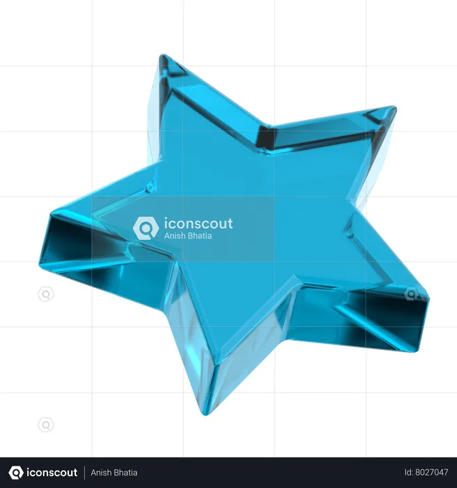 Star Shape  3D Icon