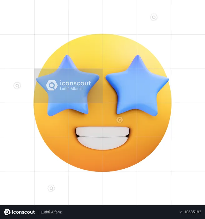 Starface emoji Emoji 3D Icon