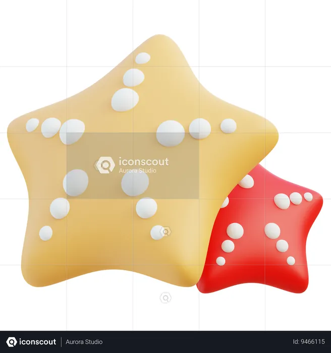 Starfish  3D Icon