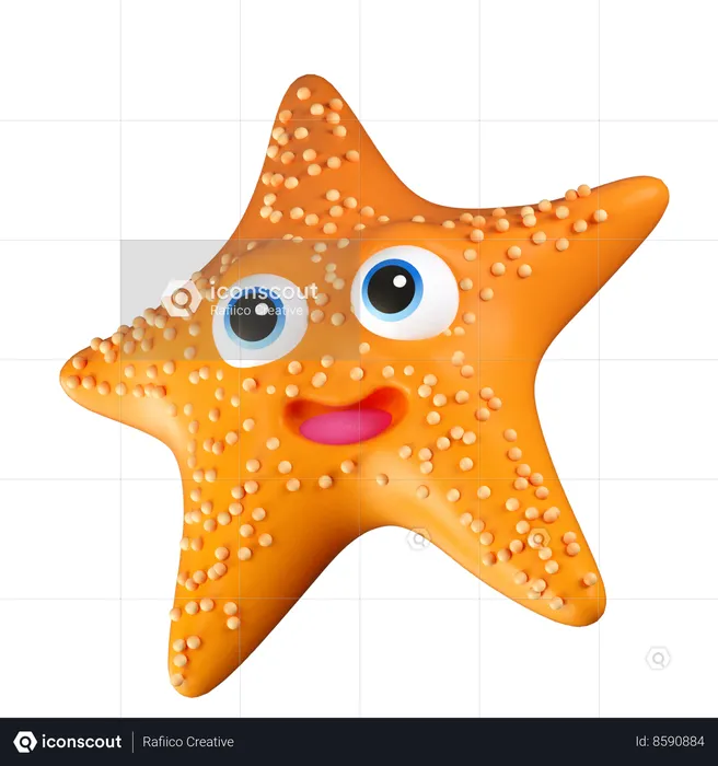 Starfish  3D Icon