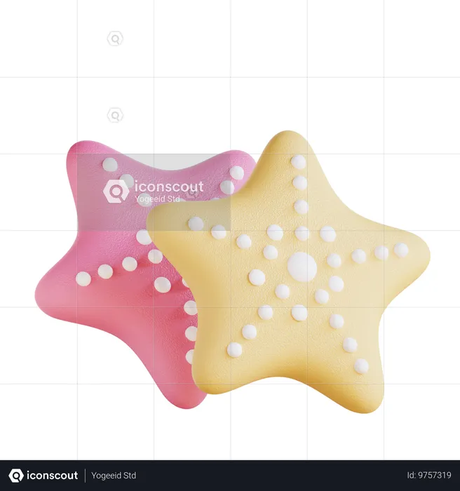 Starfish  3D Icon