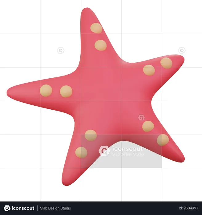 Starfish  3D Icon