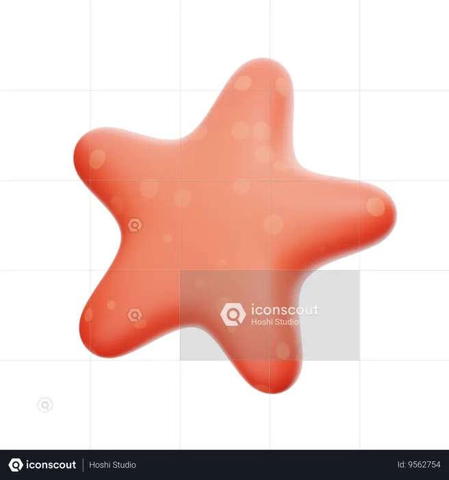 Starfish  3D Icon