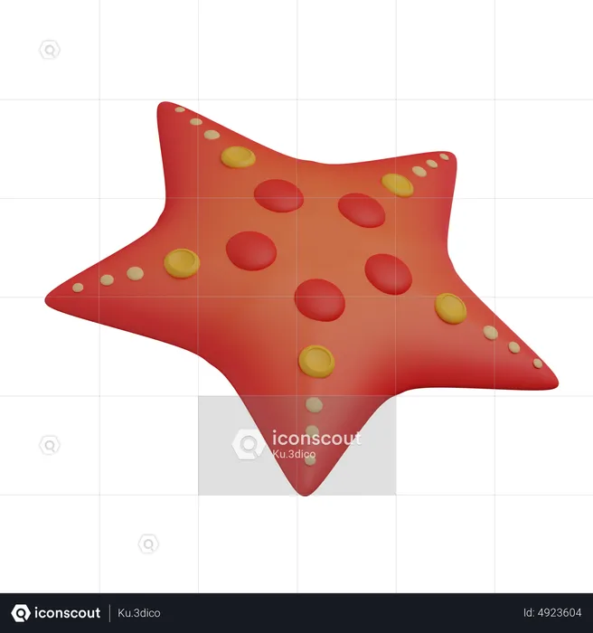 Starfish  3D Icon