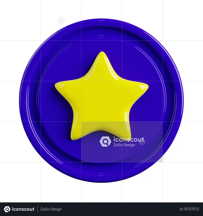 Stars  3D Icon