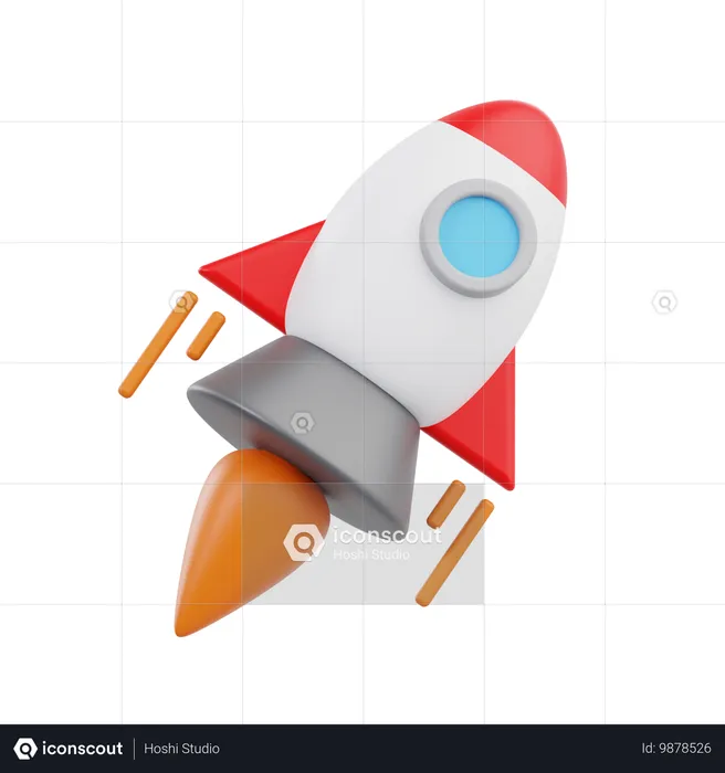 Start-up  3D Icon