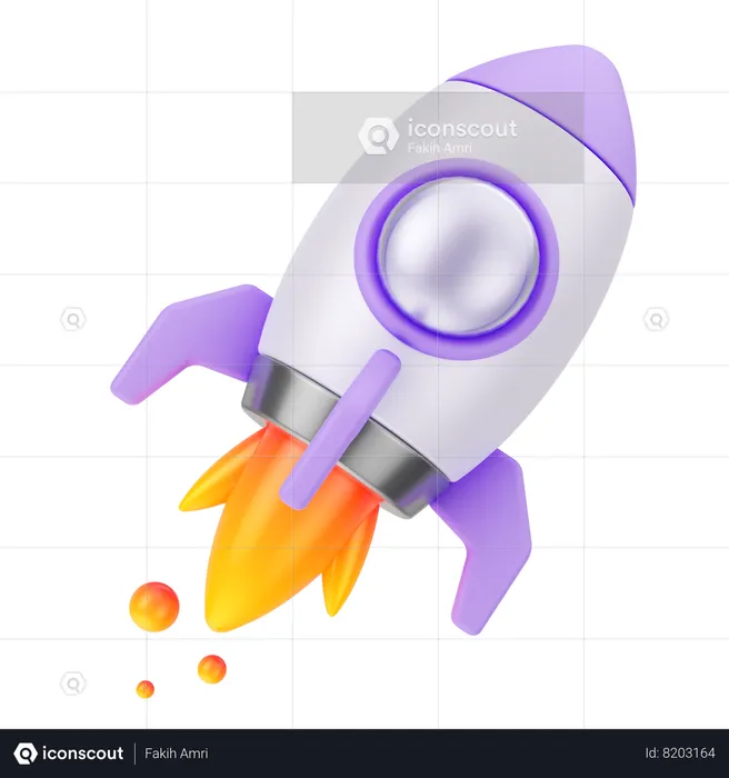 Start Up  3D Icon