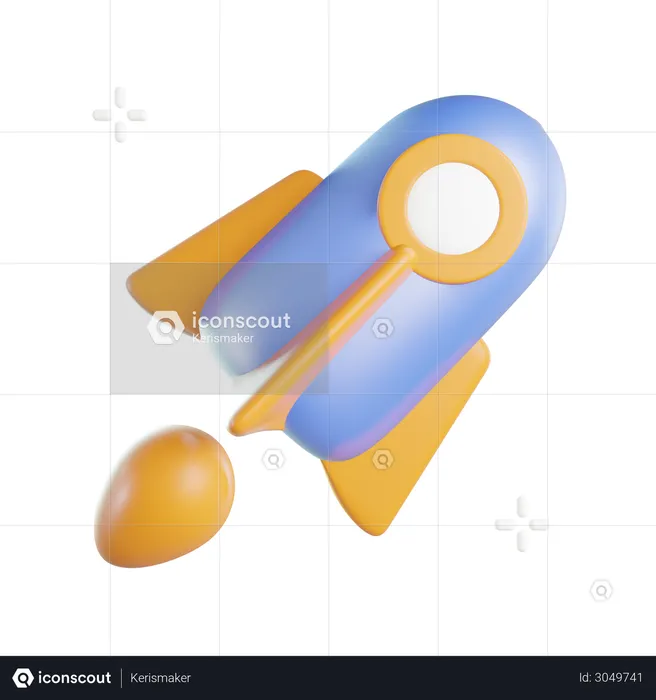 Start Up  3D Icon