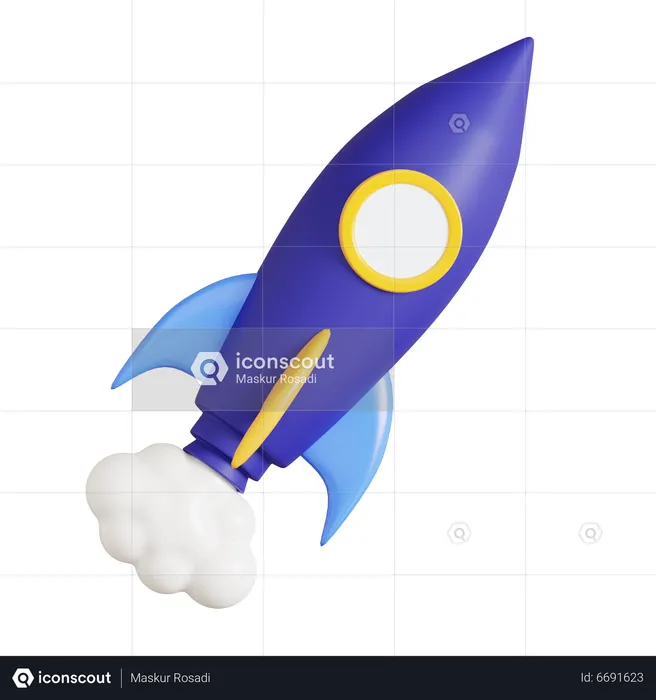 Start Up  3D Icon