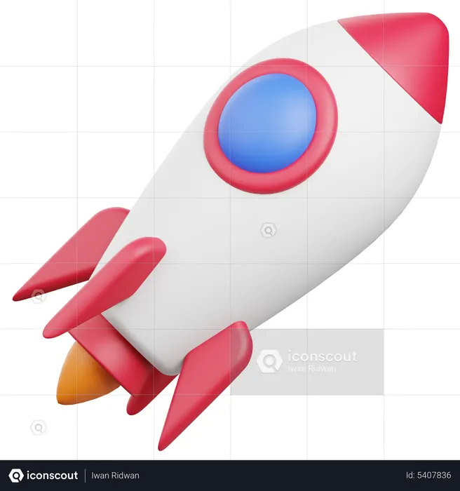 Startup  3D Icon