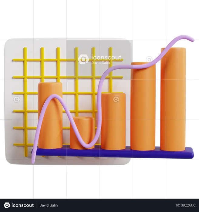 Startup Income Research Analysis  3D Icon