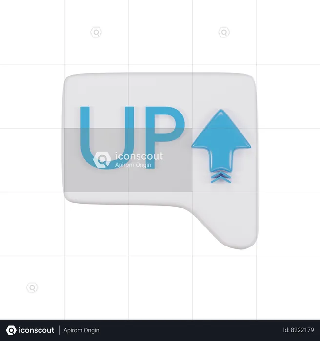 Startup Message  3D Icon