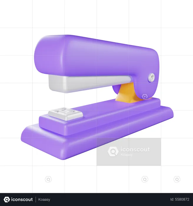 Stationary Stapler  3D Icon