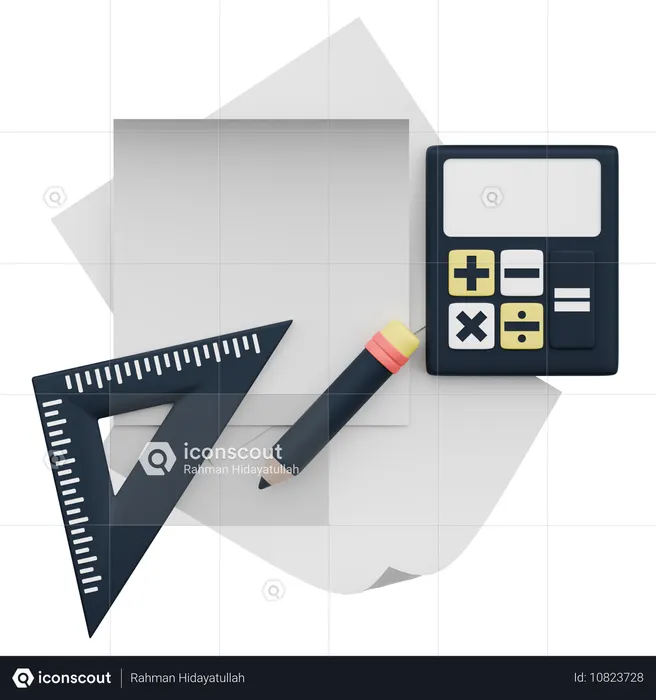 Stationery  3D Icon