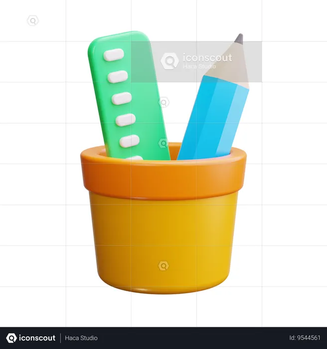 Stationery  3D Icon