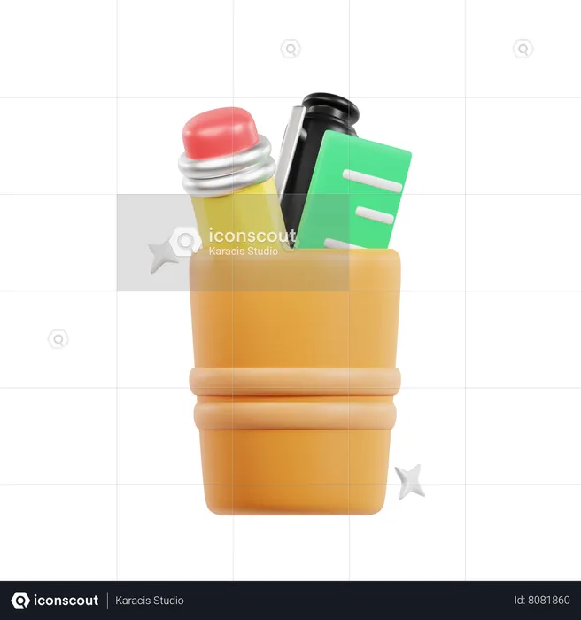 Stationery  3D Icon