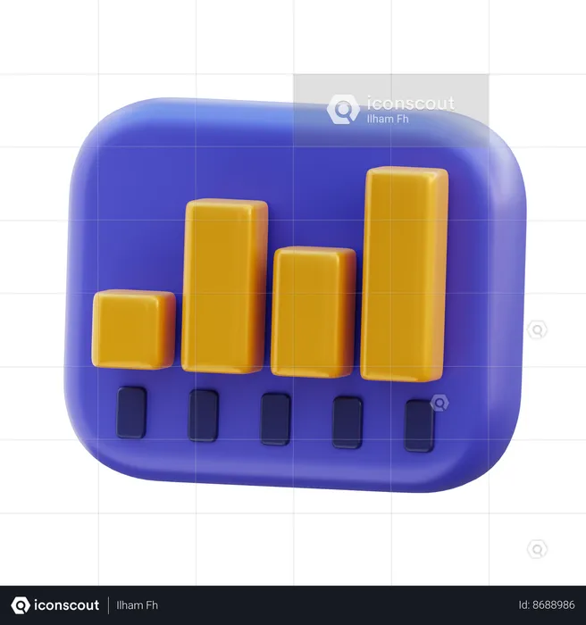 Statistic  3D Icon