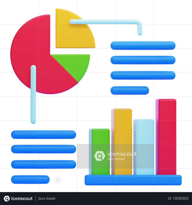 Statistics  3D Icon