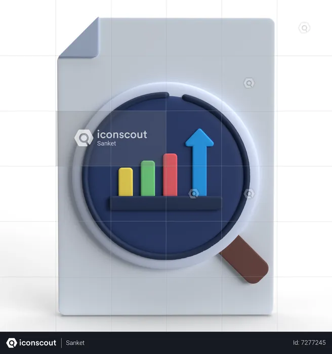 Statistics  3D Icon