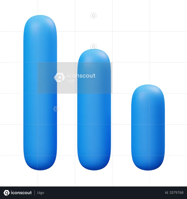 Statistics  3D Illustration