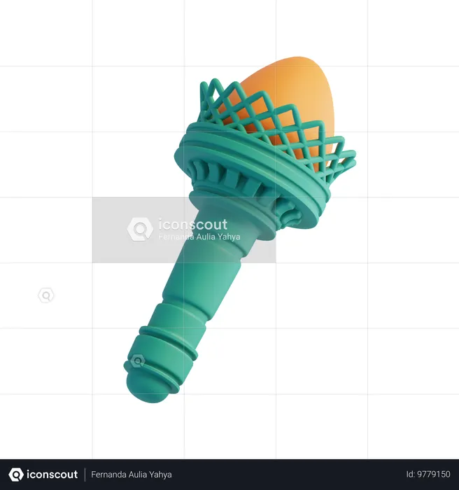 Statue Of Liberty  3D Icon