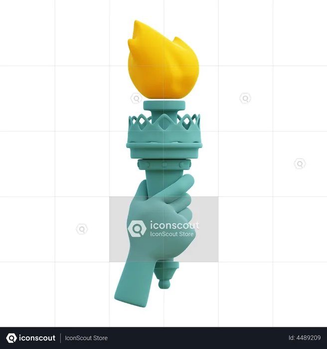 Statue of Liberty  3D Icon